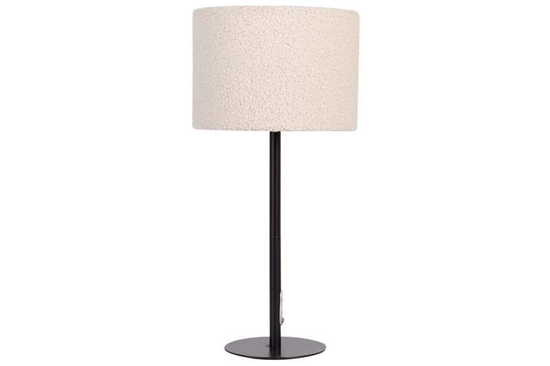 Vinkea Bordlampe 40 cm E27 - Svart/Beige - Belysning - Innendørsbelysning & Lamper - Nattlampe - Nattlampe bord