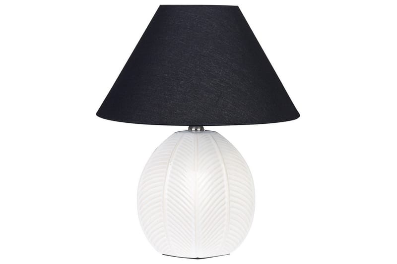 Zakel Bordlampe 42 cm E27 - Kremhvit/Svart - Belysning - Innendørsbelysning & Lamper - Nattlampe - Nattlampe bord