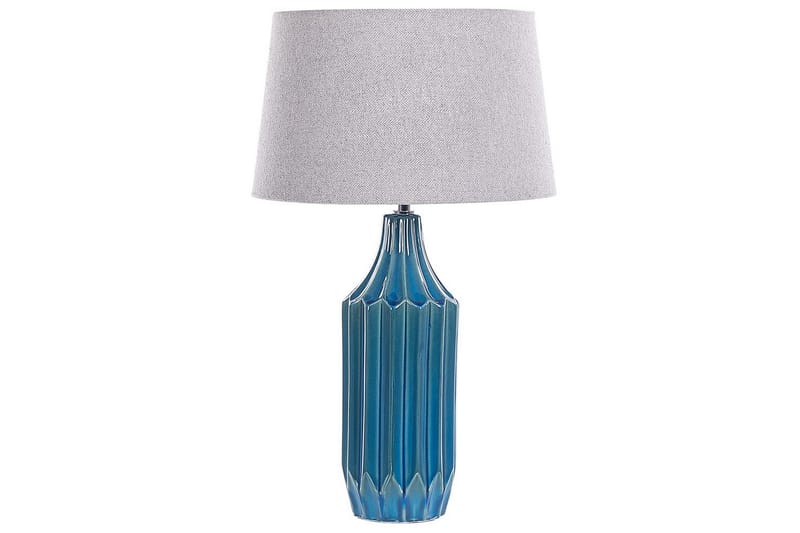 Schava Bordlampe 56 cm E27 - Blå/Grå - Belysning - Innendørsbelysning & Lamper - Vinduslampe - Vinduslampe på fot