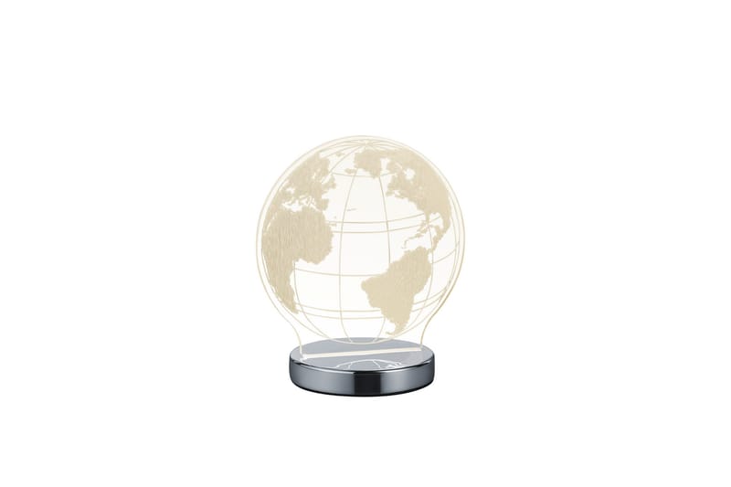 Globe Bordlampe LED-krom - Krom - Belysning - Innendørsbelysning & Lamper - Soveromslampe