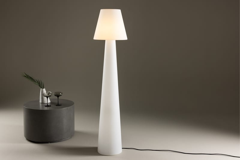 Stratford Gulvlampe 150 cm - Hvit - Belysning - Innendørsbelysning & Lamper - Soveromslampe