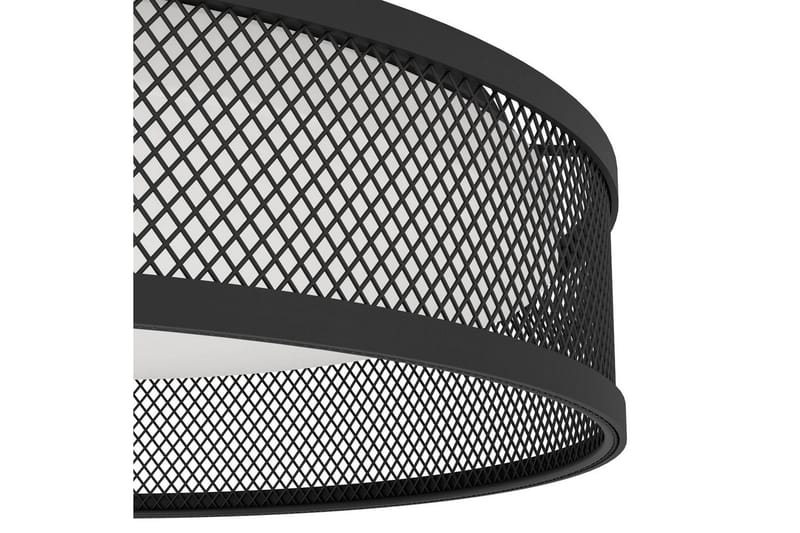 Taklampe Eglo Luppineria Ø385 mm Svart Hvit - Svart - Belysning - Innendørsbelysning & Lamper - Soveromslampe - Taklampa sovrum