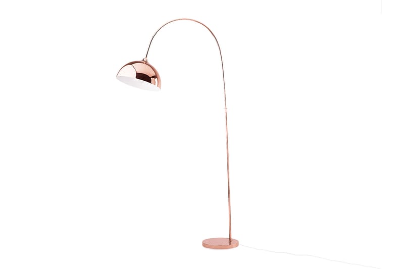 Candella Gulvlampe 160 cm - Kobber - Soveromslampe - Stuelampe - Gulvlampe - Buelampe