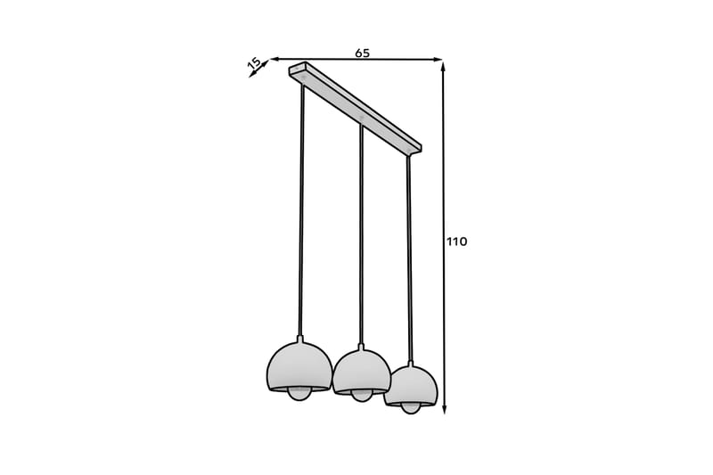 Callide Taklampe - Svart - Taklampe kjøkken - Vinduslampe hengende - Vinduslampe - Pendellamper & Hengelamper - Soveromslampe - Stuelampe