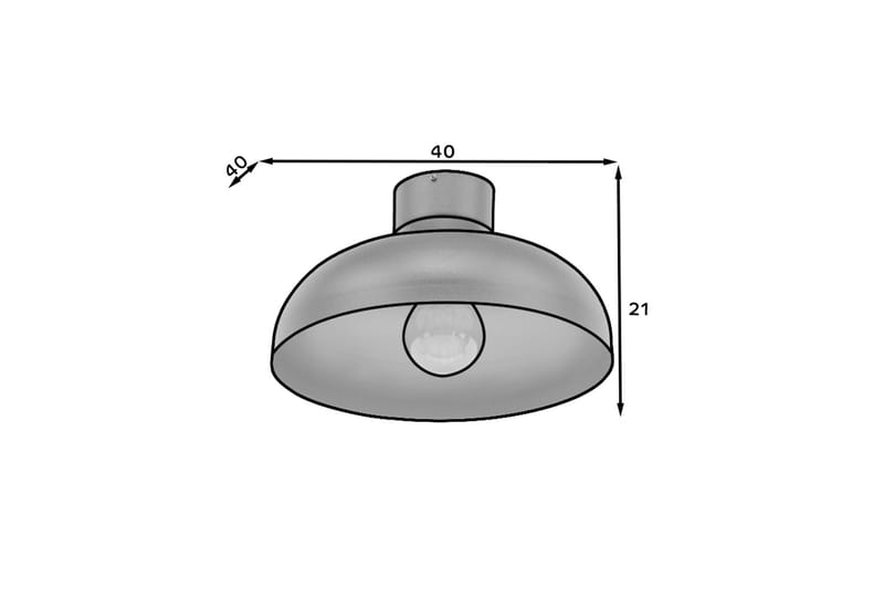 Desolo Taklampe - Svart - Belysning - Innendørsbelysning & Lamper - Taklampe - Plafondlampe