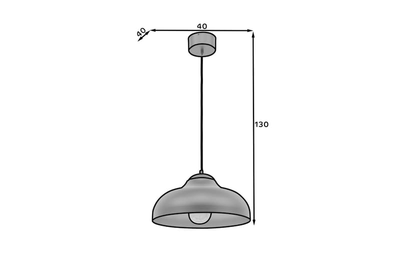 Desolo Pendellampe - Svart - Belysning - Innendørsbelysning & Lamper - Taklampe - Pendellamper & Hengelamper