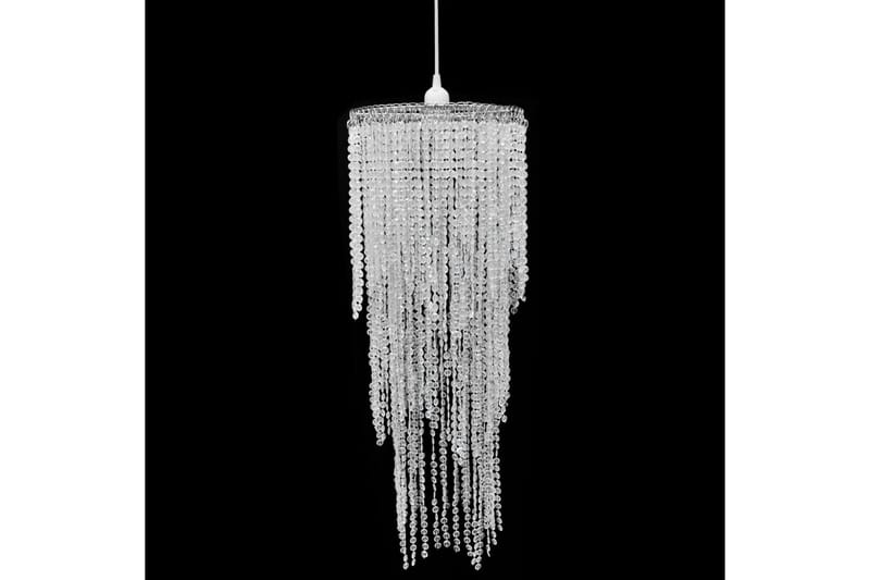 Taklampe/lysekrone 26 x 70 cm - Transparent - Belysning - Innendørsbelysning & Lamper - Taklampe - Krystallkrone & takkrone