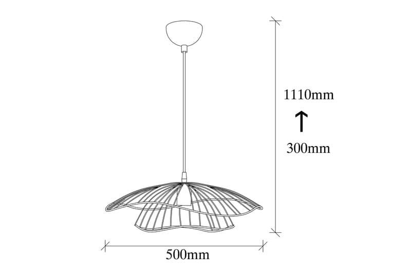 Opviq Tel Taklampe - Belysning - Innendørsbelysning & Lamper - Taklampe