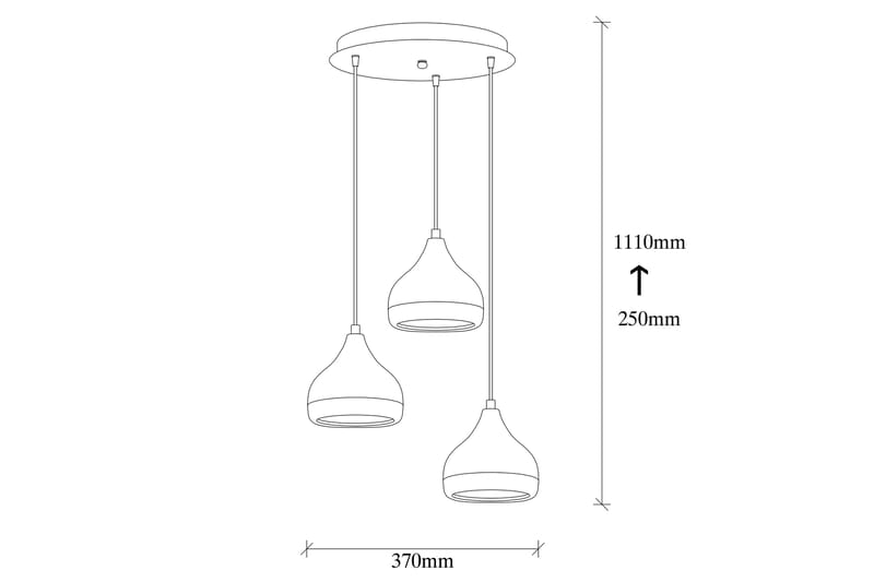 Opviq Yildo Taklampe - Belysning - Innendørsbelysning & Lamper - Taklampe