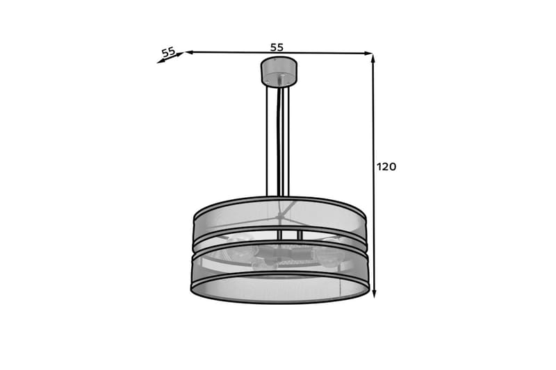 Orabela Taklampe - Svart - Belysning - Innendørsbelysning & Lamper - Taklampe - Pendellamper & Hengelamper