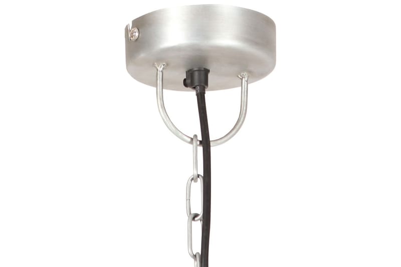 Industriell hengelampe 25 W sølv rund 30 cm E27 - Silver - Belysning - Innendørsbelysning & Lamper - Taklampe - Pendellamper & Hengelamper