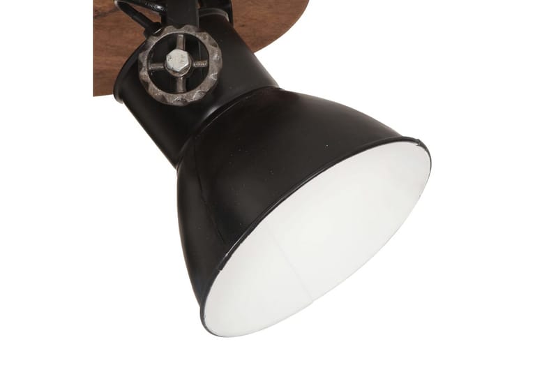 Industriell taklampe 25 W matt svart 42x27 cm E27 - Svart - Belysning - Innendørsbelysning & Lamper - Taklampe - Pendellamper & Hengelamper