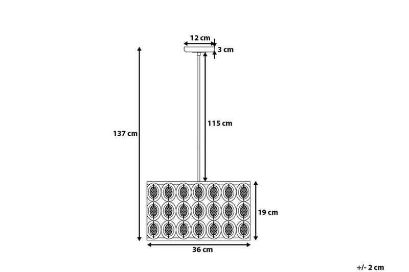 Tenna S Taklampe 36 cm - Sølv - Belysning - Innendørsbelysning & Lamper - Taklampe - Pendellamper & Hengelamper