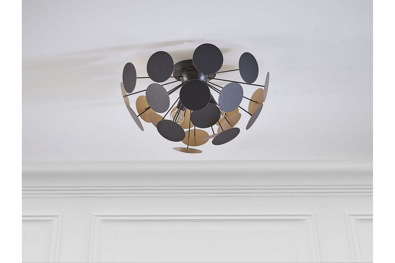 Maritsara Plafond - Svart / Gull - Belysning - Innendørsbelysning & Lamper - Taklampe - Plafondlampe