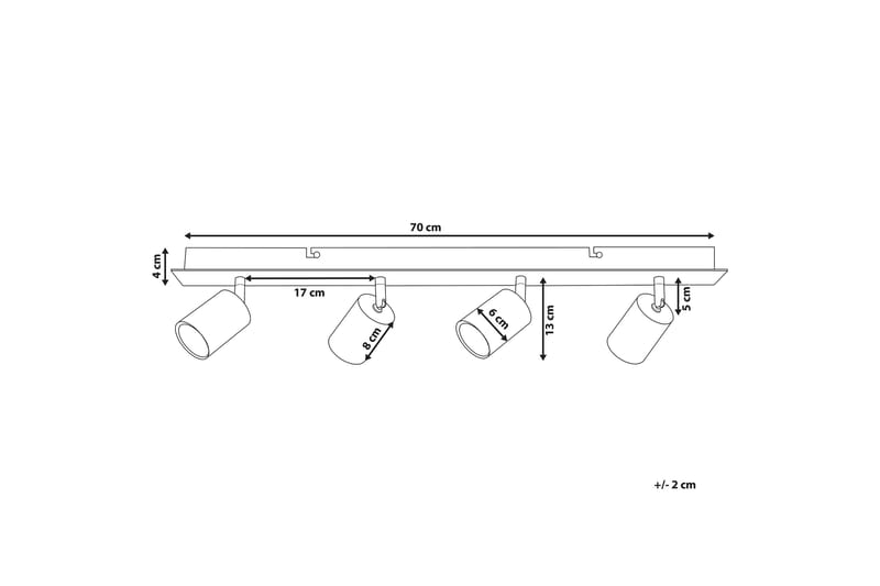 Sigrit Taklampe - Hvit - Belysning - Innendørsbelysning & Lamper - Taklampe - Plafondlampe