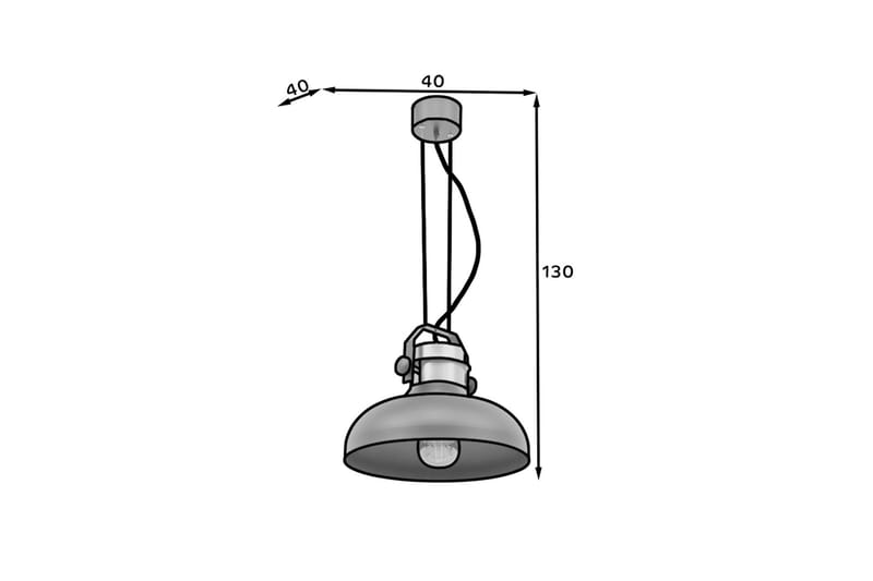 Stealle Taklampe - Svart - Belysning - Innendørsbelysning & Lamper - Taklampe - Pendellamper & Hengelamper