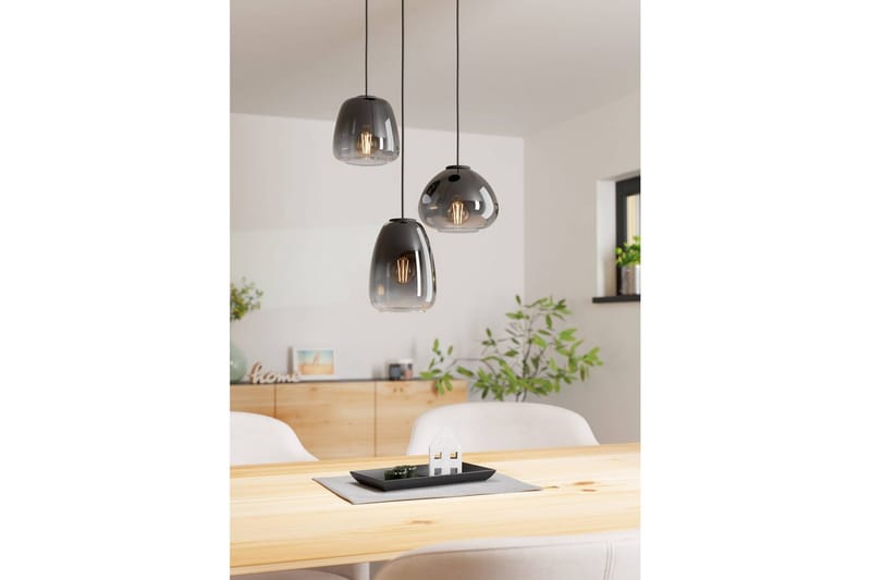 Takpendel Eglo Aguilares Ø430 mm - Svart/Grå - Belysning - Innendørsbelysning & Lamper - Taklampe - Pendellamper & Hengelamper