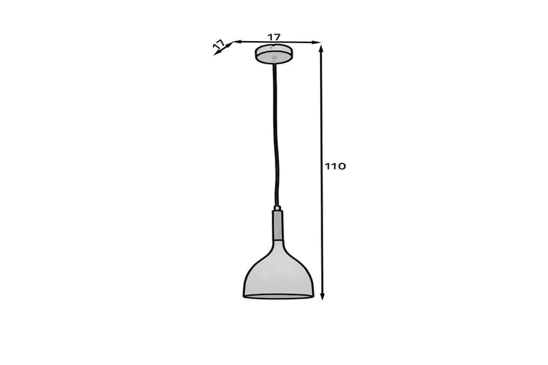 Woldes Taklampe - Svart - Belysning - Innendørsbelysning & Lamper - Taklampe - Pendellamper & Hengelamper