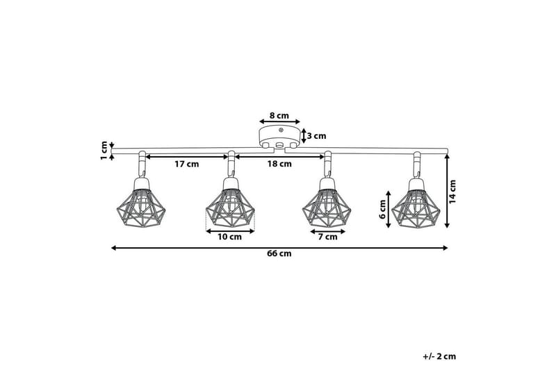 Ermana Vegglampe G9 - Svart - Belysning - Innendørsbelysning & Lamper - Vegglampe