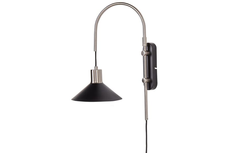 Ozmi Vegglampe E27 E27 - Sølv/Svart - Belysning - Innendørsbelysning & Lamper - Vegglampe