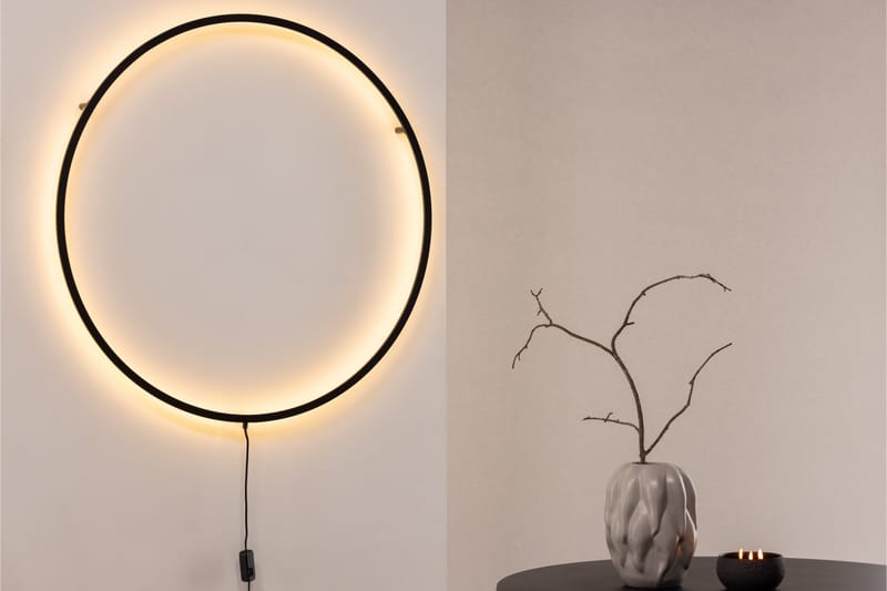 Sörmjöle x Josefin Lustig Veggplafond 100 cm - Svart - Belysning - Innendørsbelysning & Lamper - Vegglampe