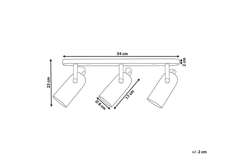 Thika Vegglampe E27 - Hvit - Belysning - Innendørsbelysning & Lamper - Vegglampe