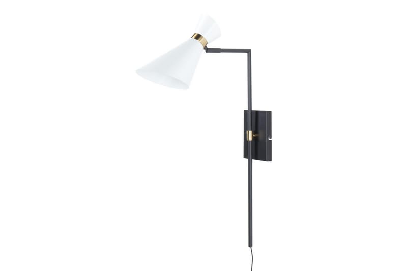 Yassil Vegglampe E27 - Svart/Hvit - Belysning - Innendørsbelysning & Lamper - Vegglampe