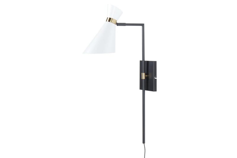 Yassil Vegglampe E27 - Svart/Hvit - Belysning - Innendørsbelysning & Lamper - Vegglampe