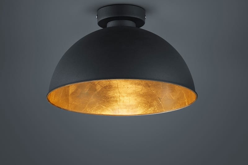 Jimmy Plafond 31 cm 1xE27 sort / gull - TRIO - Belysning - Innendørsbelysning & Lamper - Vinduslampe - Vinduslampe hengende