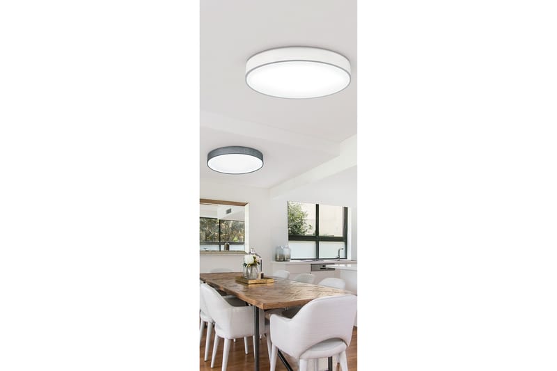 Lugano Plafond 60 cm LED Grå - TRIO - Belysning - Innendørsbelysning & Lamper - Vinduslampe - Vinduslampe hengende