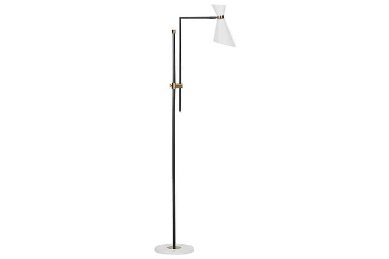 Yassil Gulvlampe 180 cm - Svart/Hvit - Belysning - Innendørsbelysning & Lamper - Soveromslampe