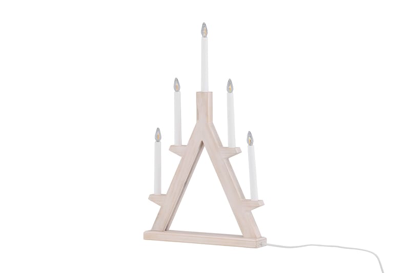 Val Thoren Adventsstake 60 cm - Hvit - Belysning - Julebelysning - Adventsstake