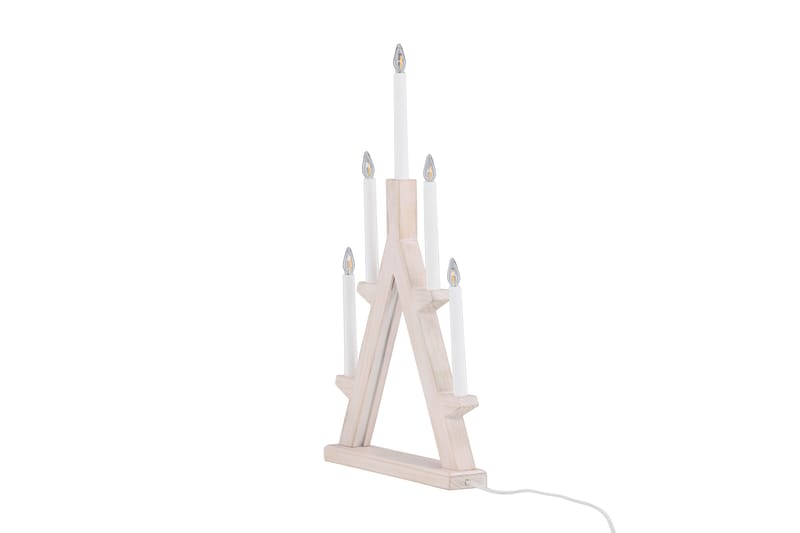 Val Thoren Adventsstake 60 cm - Hvit - Belysning - Julebelysning - Adventsstake