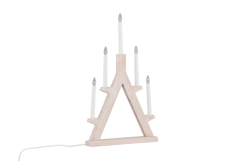 Val Thoren Adventsstake 60 cm - Hvit - Belysning - Julebelysning - Adventsstake