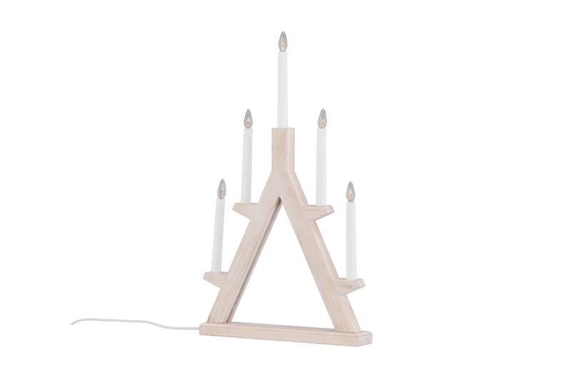 Val Thoren Adventsstake 60 cm - Hvit - Belysning - Julebelysning - Adventsstake