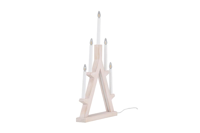 Val Thoren Adventsstake 60 cm - Hvit - Belysning - Julebelysning - Adventsstake