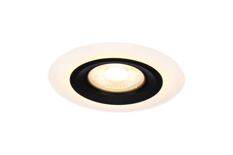 Innfelt Lampe Eglo Calonge 3 stk Svart, Hvit - Svart/Hvit - Belysning - Lyspærer & lyskilder - LED-belysning - LED-downlight