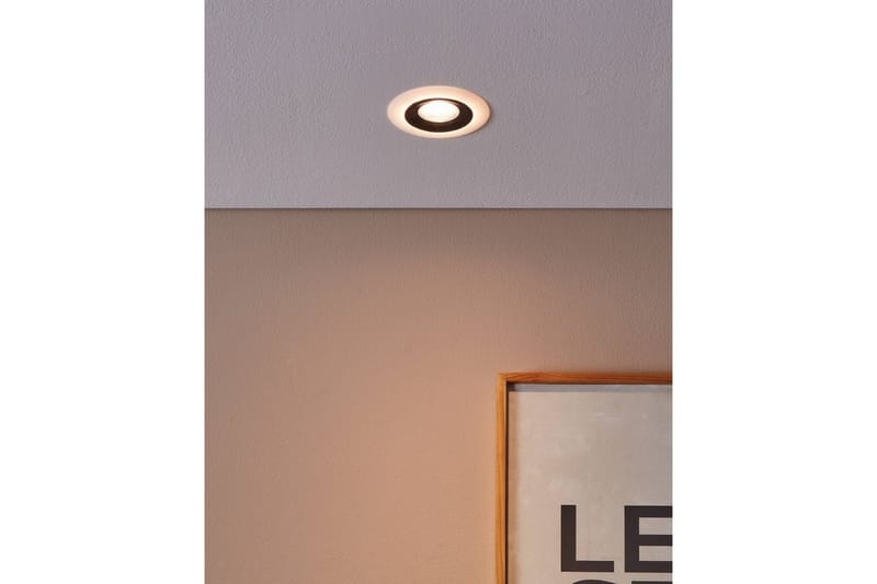 Innfelt Lampe Eglo Calonge Svart, Hvit - Svart/Hvit - Belysning - Lyspærer & lyskilder - LED-belysning - LED-downlight