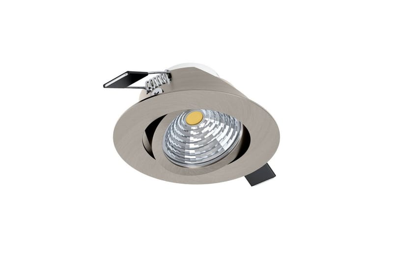 Innfelt Lampe Eglo Saliceto Ø88 mm 2700K Nickel - Sølv - Belysning - Lyspærer & lyskilder - LED-belysning - LED-downlight