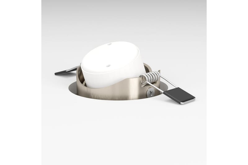 Innfelt Lampe Eglo Saliceto 3 stk Ø88 mm 2700K Nickel-Matt - Grå - Belysning - Lyspærer & lyskilder - LED-belysning - LED-downlight