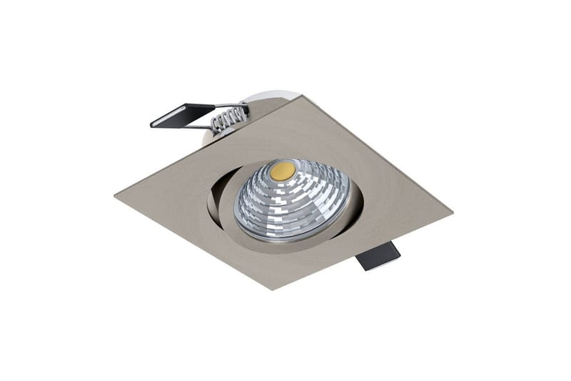 Innfelt lampe Eglo Saliceto 88x88 mm 2700K Nikkel - Sølv - Belysning - Lyspærer & lyskilder - LED-belysning - LED-downlight