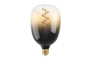 Lyspære Eglo LM-E27-LED T120 4W Svart-Transparent Brun