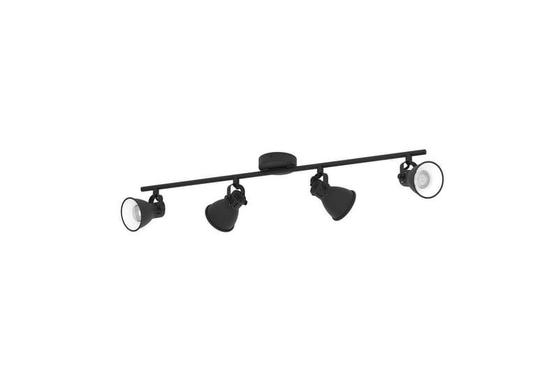 Spotlight Eglo Seras med 4 Lamper Svart - Svart - Belysning - Lyspærer & lyskilder - LED-belysning - LED-spotlight