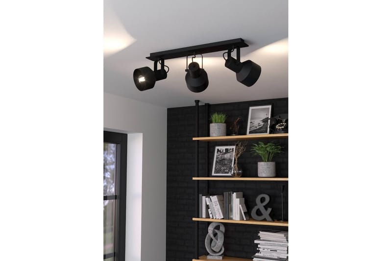 Spotlight Eglo Casibare med 3 lamper - Svart - Belysning - Lyspærer & lyskilder - Spotlights & downlights