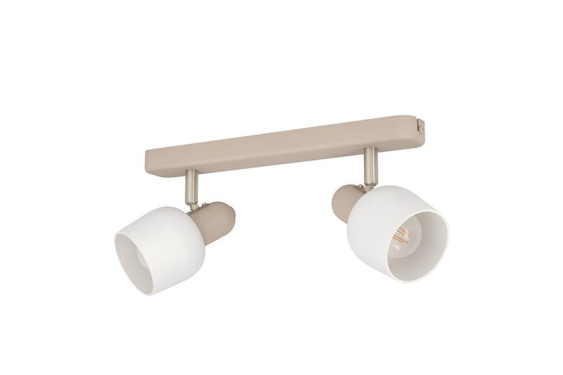 Spotlight Eglo Corato med 2 Lamper - Hvit/Beige - Belysning - Lyspærer & lyskilder - Spotlights & downlights