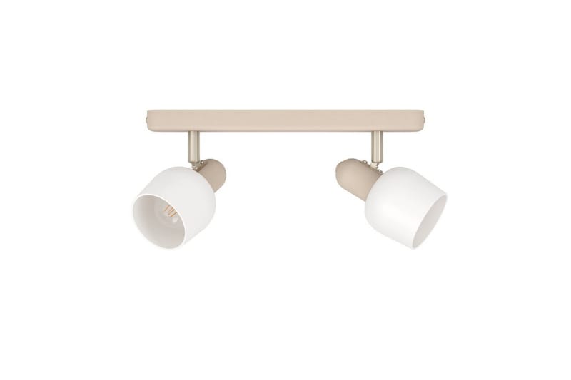 Spotlight Eglo Corato med 2 Lamper - Hvit/Beige - Belysning - Lyspærer & lyskilder - Spotlights & downlights