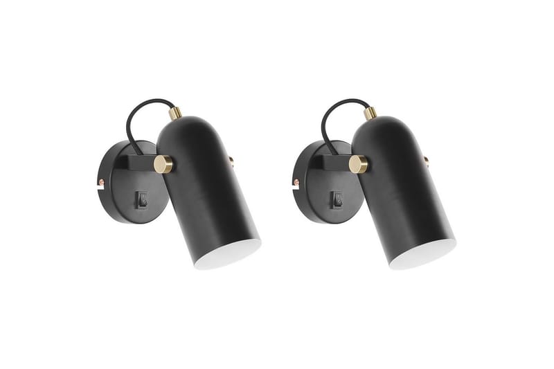 Thika Spotlight 2 stk E27 - Svart - Belysning - Lyspærer & lyskilder - Spotlights & downlights