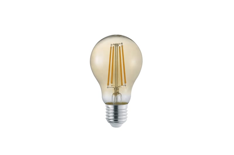 Trio Lighting LK LED E27 filament classic 4W 470lm 2700K brun - Belysning - Lyspærer & lyskilder - Lyspærer