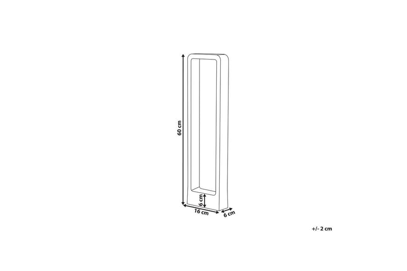 Fosferia LED Pullert 60 cm - Svart - Belysning - Utebelysning