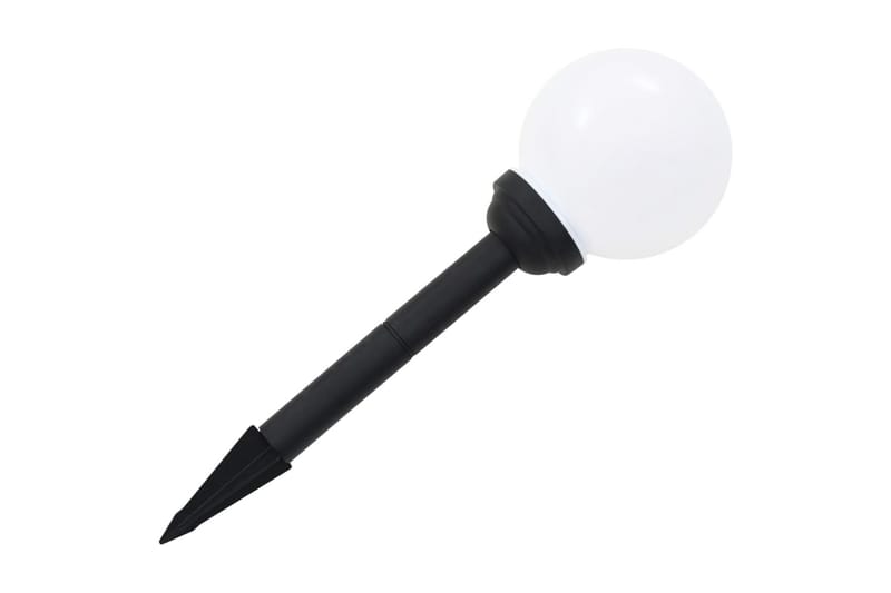 Utendørs sollampe 4 stk LED kuleformet 15 cm RGB - Belysning - Utebelysning - Solcelle utelys & solcellelamper